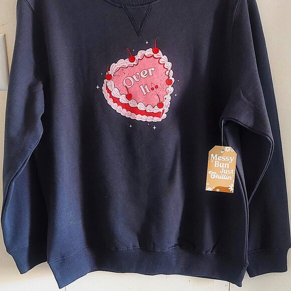 Messy Bun Just Chillin Sweatshirt - Picture 2 of 6